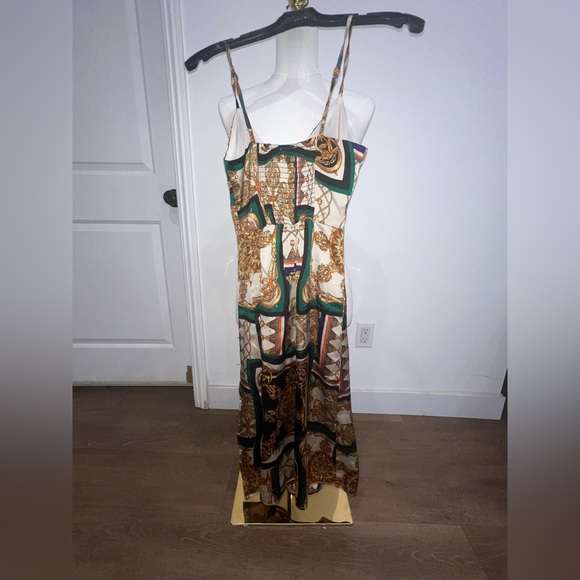 NWT Mello Day Baroque Print Dress XS - Picture 2 of 4